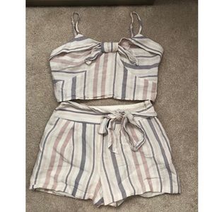 Two piece summer outfit